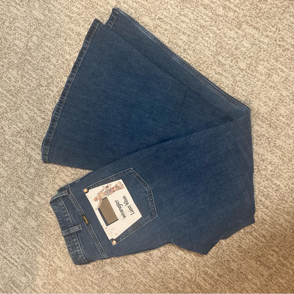 Wrangler Blue Flare & Wide Leg bellbottom Jeans size 30x30